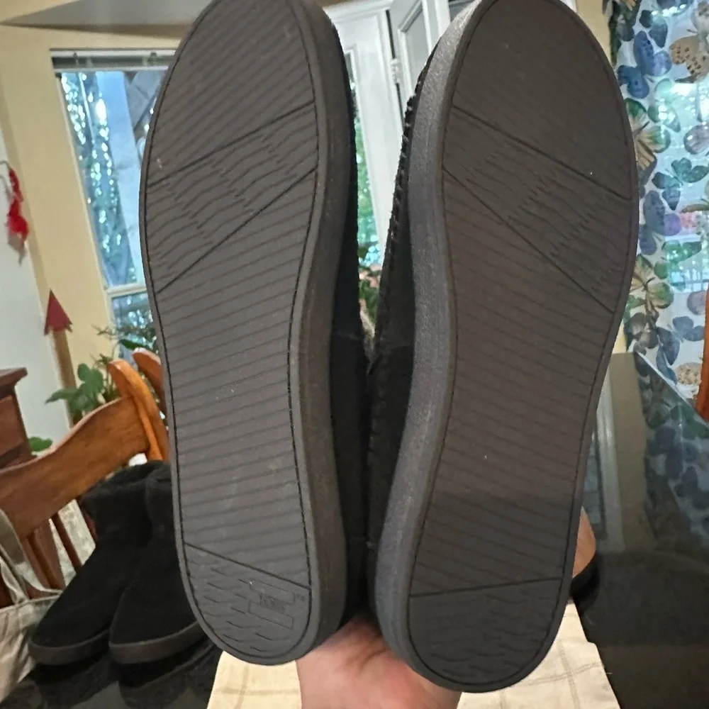 Toms Suede And Fur Women's Moccasin Boots - Picture 7 of 9